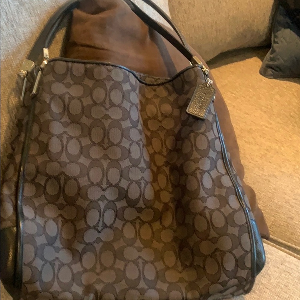 Signature coach bag